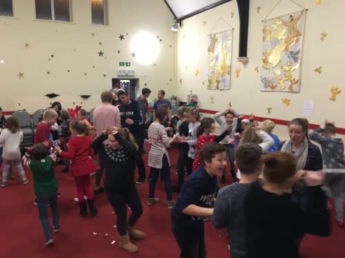 Group photo from an OYES! event.